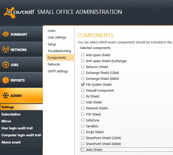 How to use Small Office Administration console made easy! Advantage